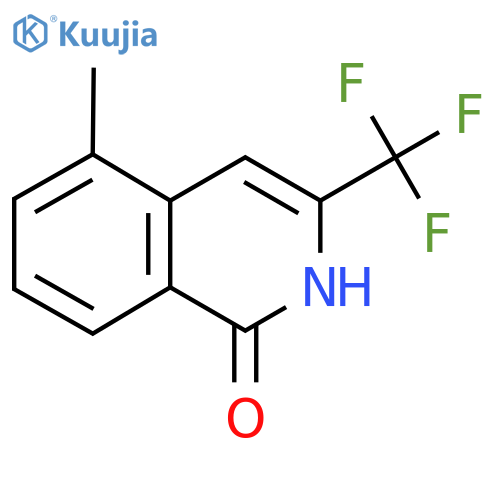 5-methyl-3-(trifluoromethyl)-2H-isoquinolin-1-one structure