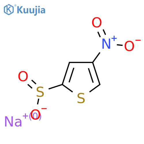Sodium 4-nitrothiophene-2-sulfinate structure