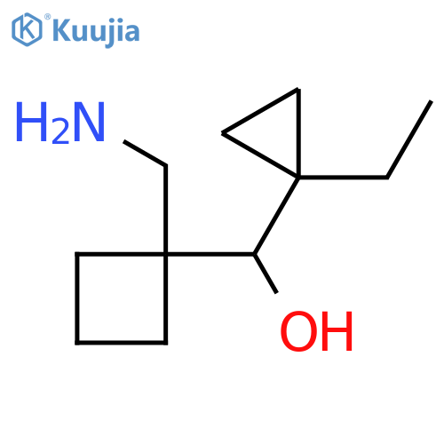 Cyclobutanemethanol, 1-(aminomethyl)-α-(1-ethylcyclopropyl)- structure