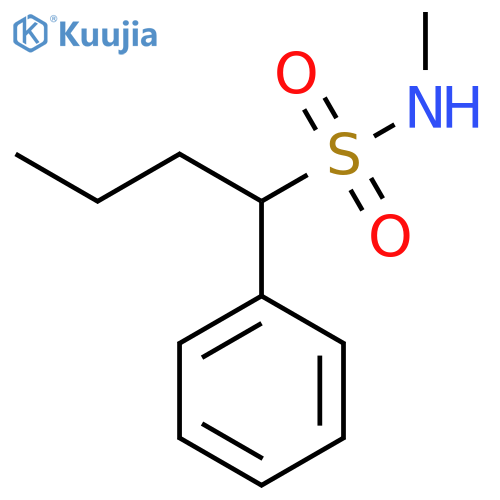 N-methyl-1-phenylbutane-1-sulfonamide structure