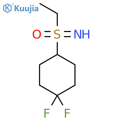 (4,4-Difluorocyclohexyl)-ethyl-imino-oxo-lambda6-sulfane structure