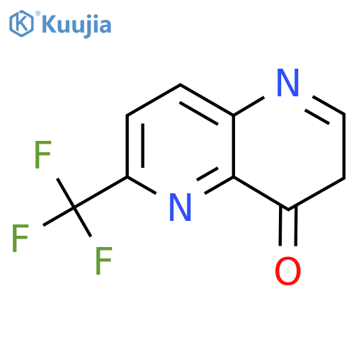 6-(Trifluoromethyl)-3,4-dihydro-1,5-naphthyridin-4-one structure
