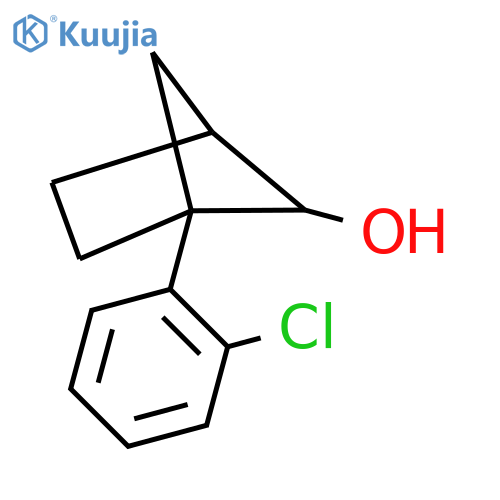 1-(2-Chlorophenyl)bicyclo[2.1.1]hexan-5-ol structure