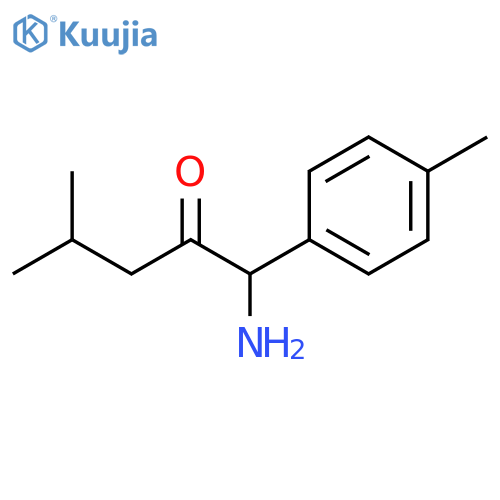 2-Pentanone, 1-amino-4-methyl-1-(4-methylphenyl)- structure