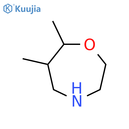 1,4-Oxazepine, hexahydro-6,7-dimethyl- structure