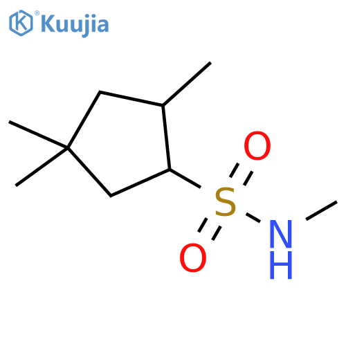 Cyclopentanesulfonamide, N,2,4,4-tetramethyl- structure