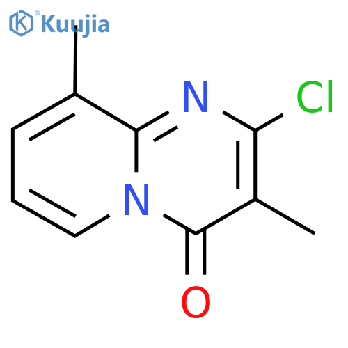 2-chloro-3,9-dimethyl-4H-pyrido1,2-apyrimidin-4-one structure