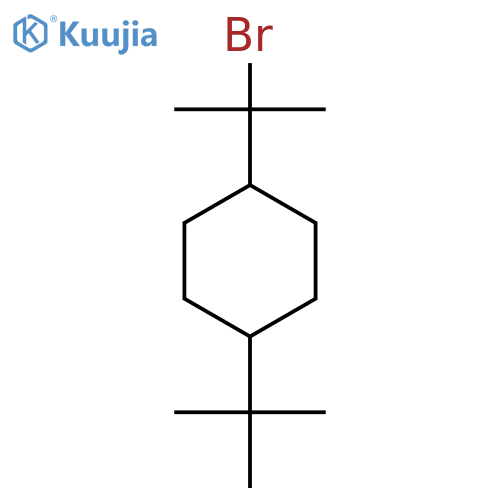 1-(2-bromopropan-2-yl)-4-tert-butylcyclohexane structure