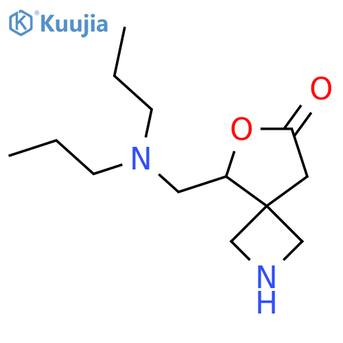 5-[(Dipropylamino)methyl]-6-oxa-2-azaspiro[3.4]octan-7-one structure
