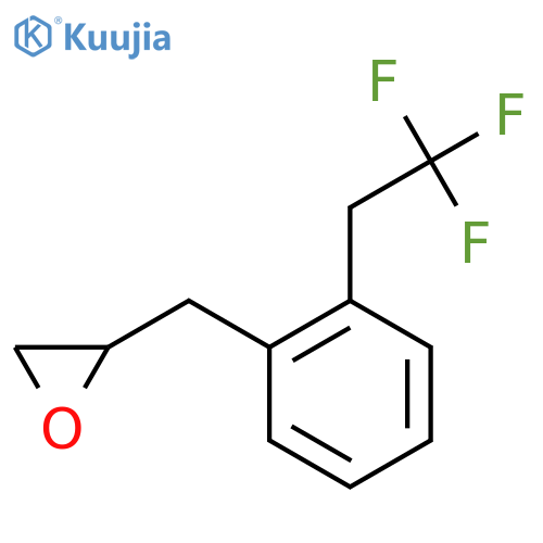 2-[[2-(2,2,2-Trifluoroethyl)phenyl]methyl]oxirane structure