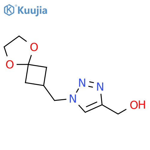 1H-1,2,3-Triazole-4-methanol, 1-(5,8-dioxaspiro[3.4]oct-2-ylmethyl)- structure