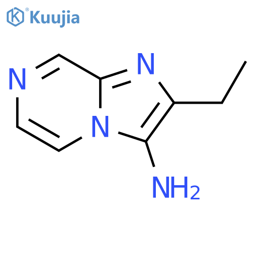Imidazo[1,2-a]pyrazin-3-amine, 2-ethyl- structure