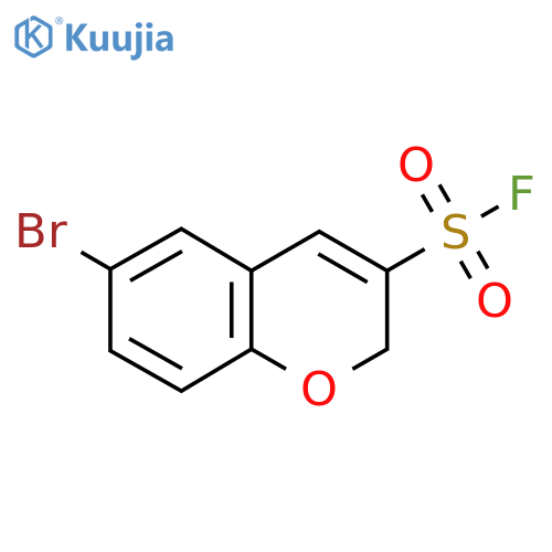 6-bromo-2H-chromene-3-sulfonyl fluoride structure
