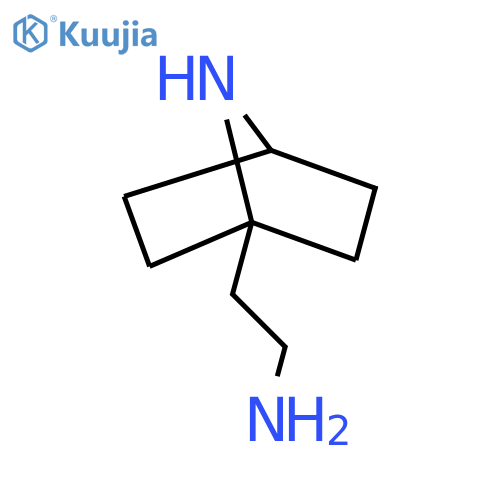 2-{7-Azabicyclo[2.2.1]heptan-1-yl}ethan-1-amine structure