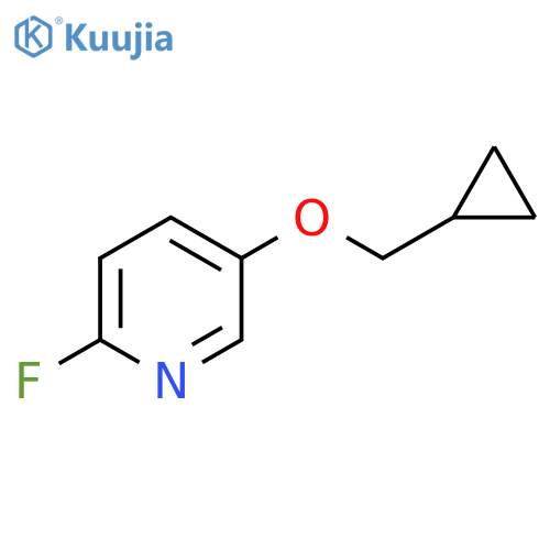 5-Cyclopropylmethoxy-2-fluoropyridine structure