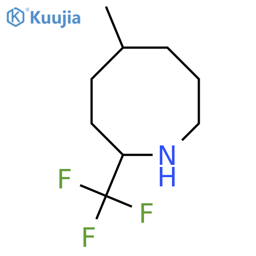 5-methyl-2-(trifluoromethyl)azocane structure