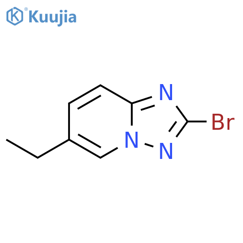 [1,2,4]Triazolo[1,5-a]pyridine, 2-bromo-6-ethyl- structure