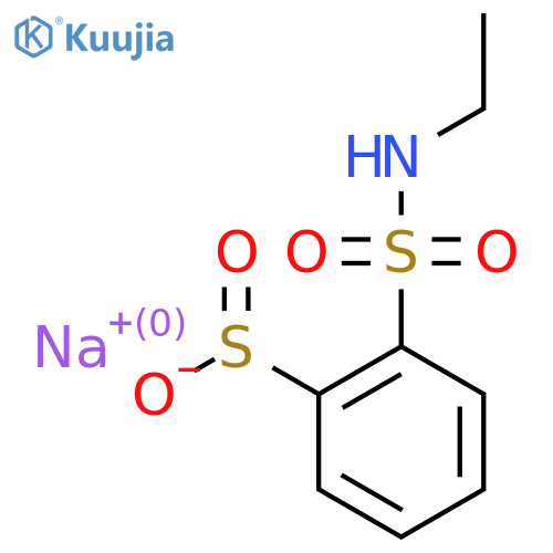 Sodium 2-(ethylsulfamoyl)benzene-1-sulfinate structure