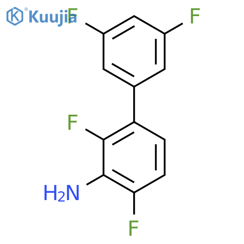 3-(3,5-Difluorophenyl)-2,6-difluoroaniline structure
