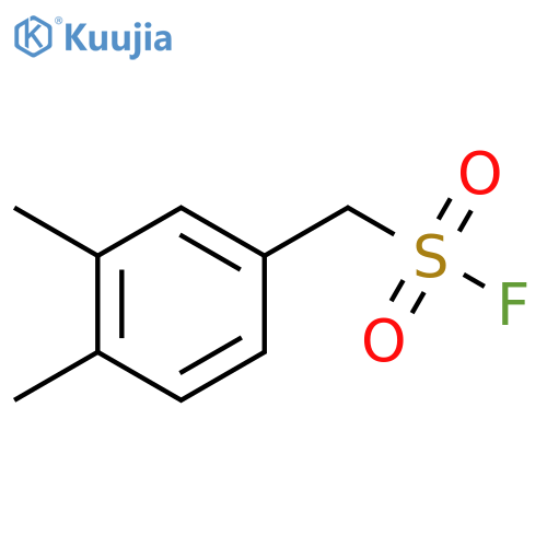 (3,4-Dimethylphenyl)methanesulfonyl fluoride structure