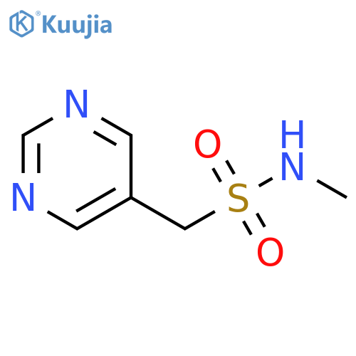 5-Pyrimidinemethanesulfonamide, N-methyl- structure