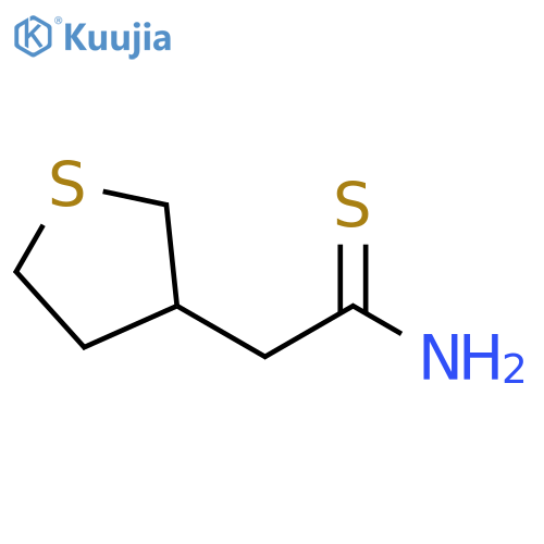 3-Thiopheneethanethioamide, tetrahydro- structure