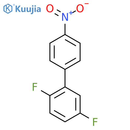 1,4-Difluoro-2-(4-nitrophenyl)benzene structure