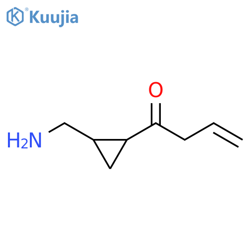 3-Buten-1-one, 1-[2-(aminomethyl)cyclopropyl]- structure