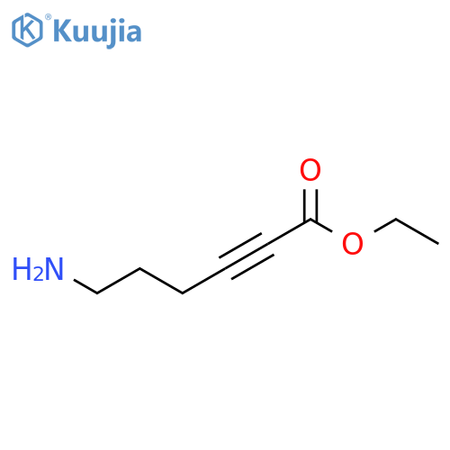 2-Hexynoic acid, 6-amino-, ethyl ester structure