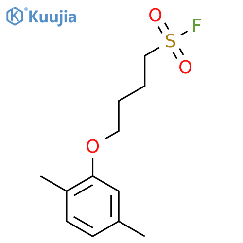 4-(2,5-Dimethylphenoxy)butane-1-sulfonyl fluoride structure