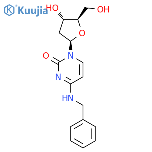 Cytidine, 2'-deoxy-N-(phenylmethyl)- structure