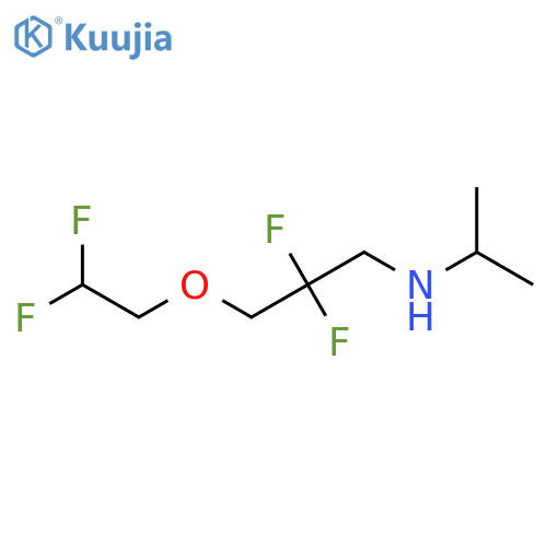 1-Propanamine, 3-(2,2-difluoroethoxy)-2,2-difluoro-N-(1-methylethyl)- structure