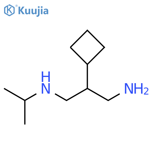 1,3-Propanediamine, 2-cyclobutyl-N1-(1-methylethyl)- structure