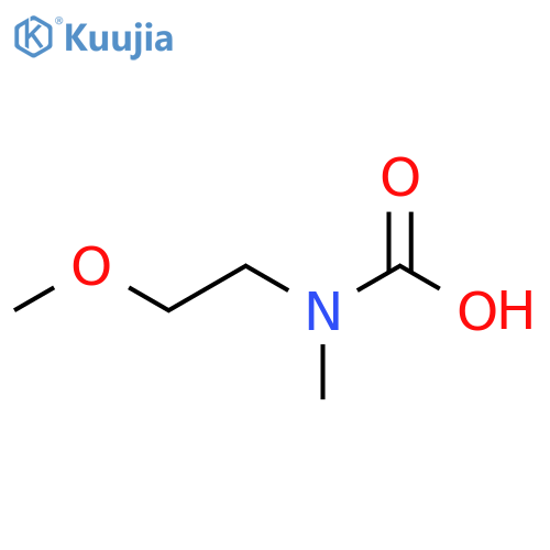 Carbamic acid, N-(2-methoxyethyl)-N-methyl- structure