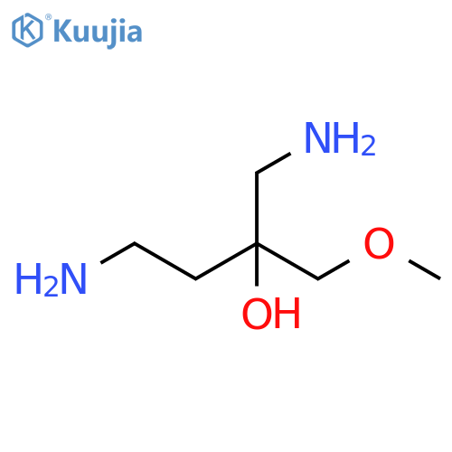 2-Butanol, 4-amino-2-(aminomethyl)-1-methoxy- structure