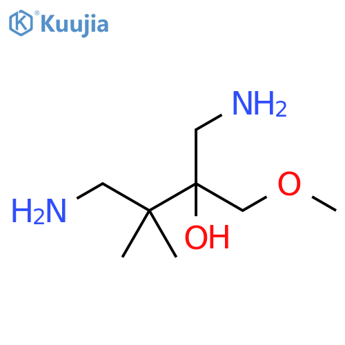 2-Butanol, 4-amino-2-(aminomethyl)-1-methoxy-3,3-dimethyl- structure