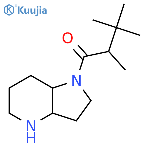 2,3,3-trimethyl-1-{octahydro-1H-pyrrolo[3,2-b]pyridin-1-yl}butan-1-one structure
