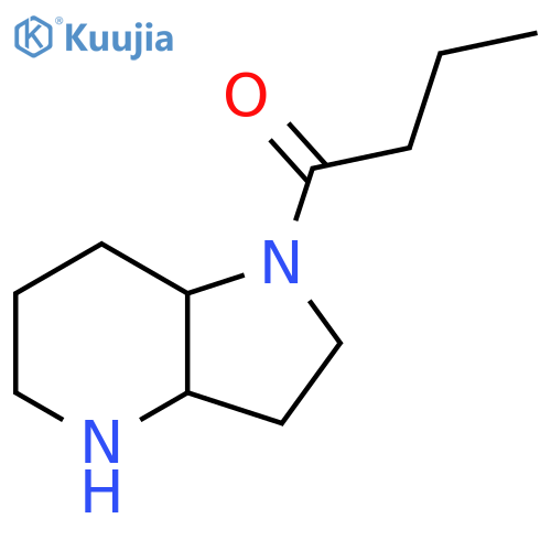 1-Butanone, 1-(octahydro-1H-pyrrolo[3,2-b]pyridin-1-yl)- structure