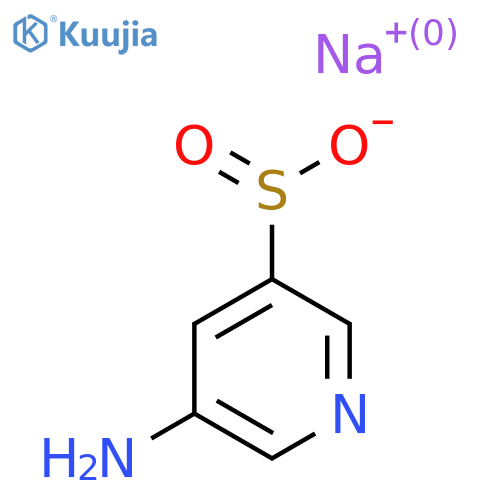 Sodium 5-aminopyridine-3-sulfinate structure