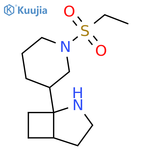2-Azabicyclo[3.2.0]heptane, 1-[1-(ethylsulfonyl)-3-piperidinyl]- structure