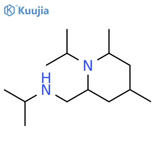 2-Piperidinemethanamine, 4,6-dimethyl-N,N-bis(1-methylethyl)- structure