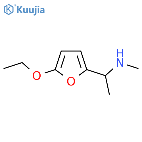 [1-(5-Ethoxyfuran-2-yl)ethyl](methyl)amine structure
