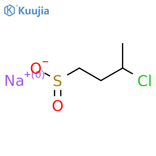 Sodium 3-chlorobutane-1-sulfinate structure