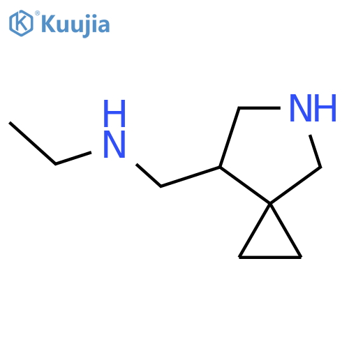 ({5-Azaspiro[2.4]heptan-7-yl}methyl)(ethyl)amine structure