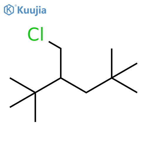 Hexane, 3-(chloromethyl)-2,2,5,5-tetramethyl- structure