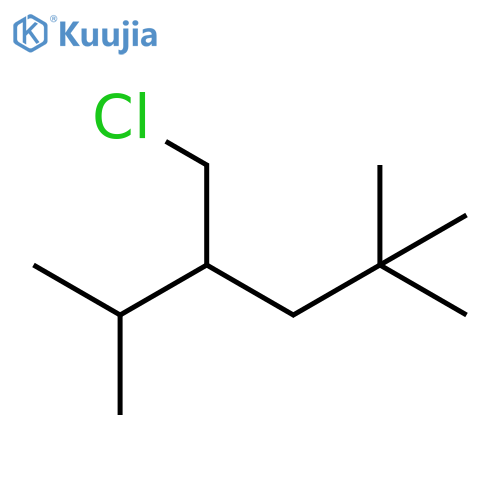 Hexane, 4-(chloromethyl)-2,2,5-trimethyl- structure
