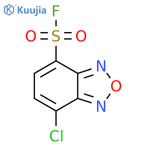 7-Chloro-2,1,3-benzoxadiazole-4-sulfonyl fluoride structure