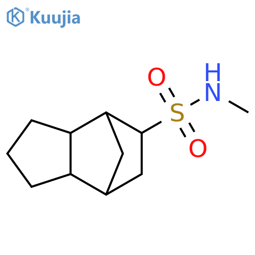 4,7-Methano-1H-indene-5-sulfonamide, octahydro-N-methyl- structure