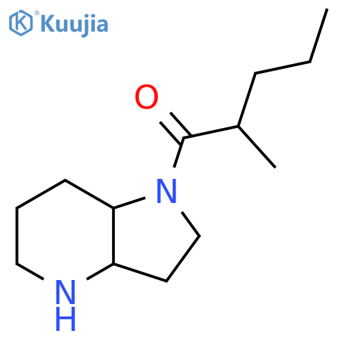 1-Pentanone, 2-methyl-1-(octahydro-1H-pyrrolo[3,2-b]pyridin-1-yl)- structure