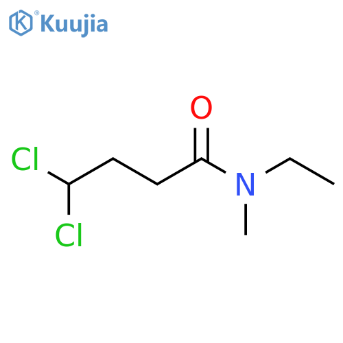 Butanamide, 4,4-dichloro-N-ethyl-N-methyl- structure